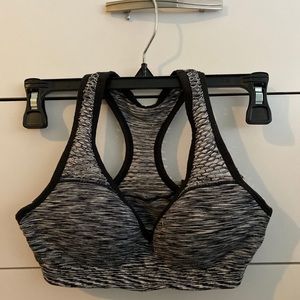 PINK push up sports bra